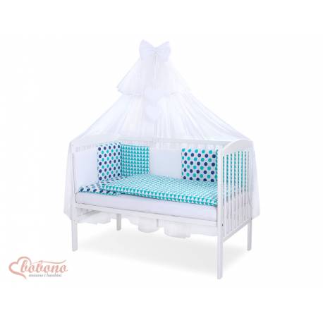 Parure de lit bébé complète Color mix Set 24