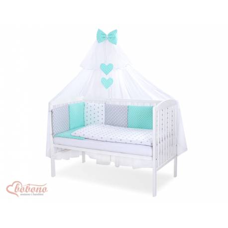 Parure de lit bébé complète Color mix Set 34