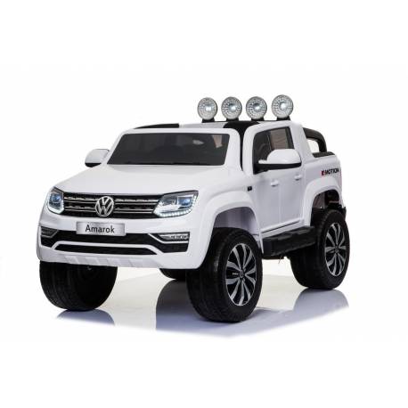 voiture électrique Amarok Volkswagen blanche