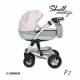 poussette trio shell prestige - 10 coloris