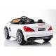 Voiture électrique pour enfant Mercedes SL65 blanche + LCD