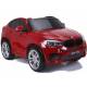 voiture électrique pour enfant BMW X6 M métallisée rouge deux places