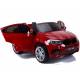 voiture électrique pour enfant BMW X6 M métallisée rouge deux places