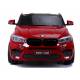 voiture électrique pour enfant BMW X6 M métallisée rouge deux places