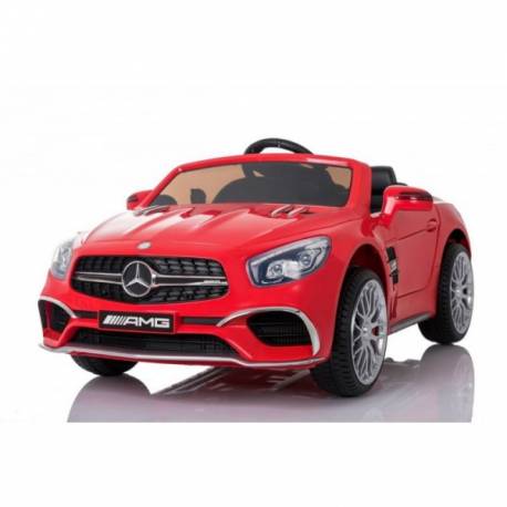 Voiture électrique pour enfant Mercedes SL65 rouge + LCD