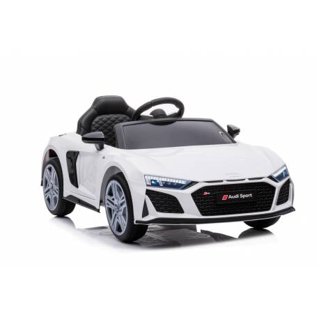 Voiture électrique pour enfant Audi R8 spyder blanche