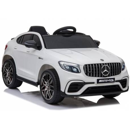 Voiture électrique pour enfant Mercedes QLS 5688 blanche