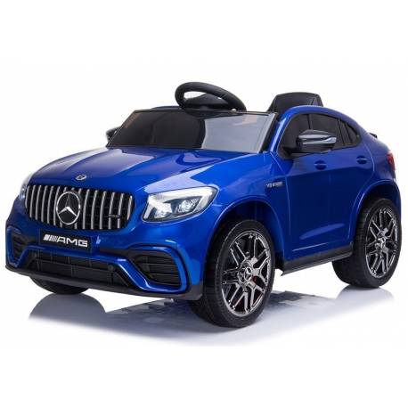 Voiture électrique pour enfant Mercedes QLS 5688 bleue métalisée