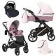 Poussette trio Lazzio premium - 16 coloris