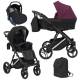 Poussette trio Lazzio premium - 16 coloris