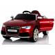 Voiture électrique pour enfant Audi RS5 métallisée rouge- pack luxe