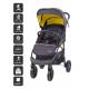 Poussette  trio Style babygo - 4 coloris