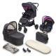 Poussette  trio Style babygo - 4 coloris