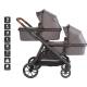 Poussette Babygo Duo Ultra pour Jumeaux 3 en 1 Babygo