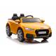 Voiture électrique pour enfant Audi TT RS jaune