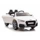 Voiture électrique pour enfant Audi TT RS blanche