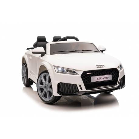 Voiture électrique pour enfant Audi TT RS blanche