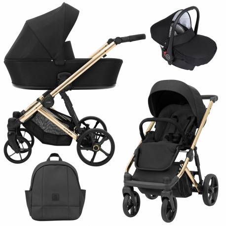 Poussette trio Arizo premium black