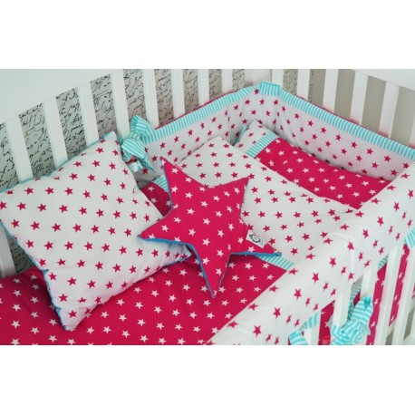 Parure de lit bébé Confetto 6 pièces