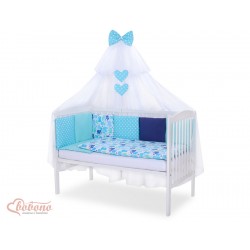 Parure de lit bébé complète Color mix Set 11