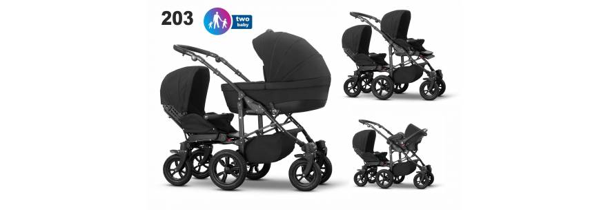 Poussette trio Multistroller