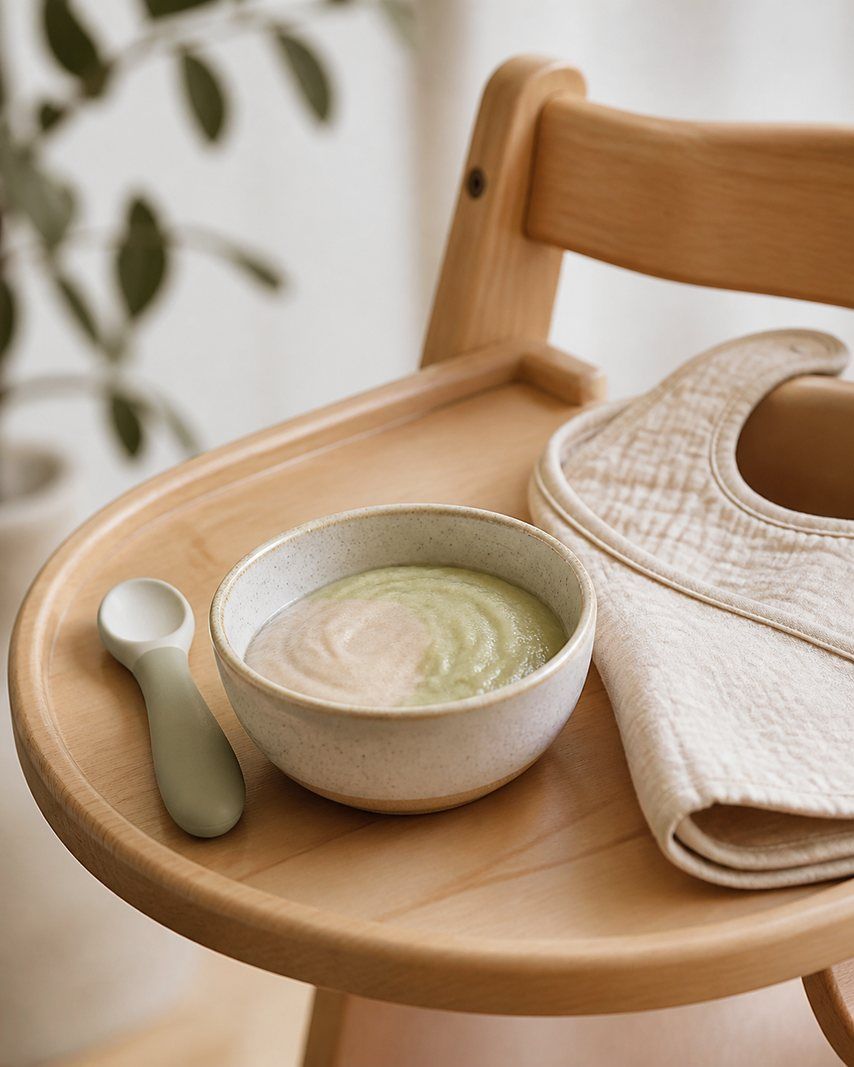 L’alimentation de bébé mois par mois se construit pas à pas
