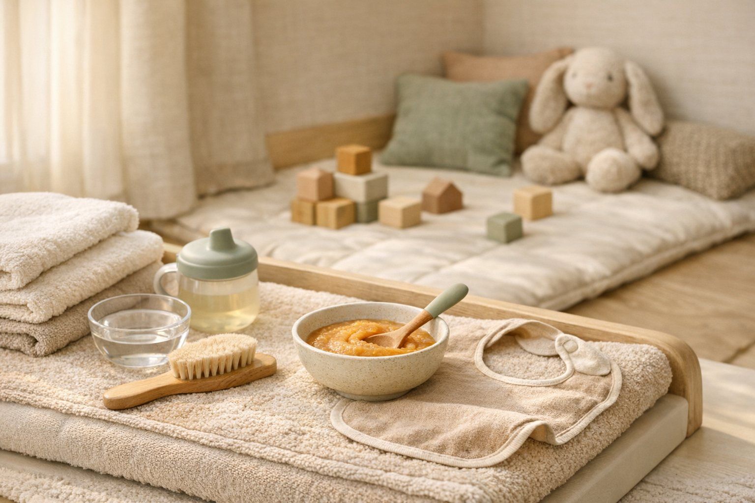 Quels aliments donner à un bébé de 4 mois ?