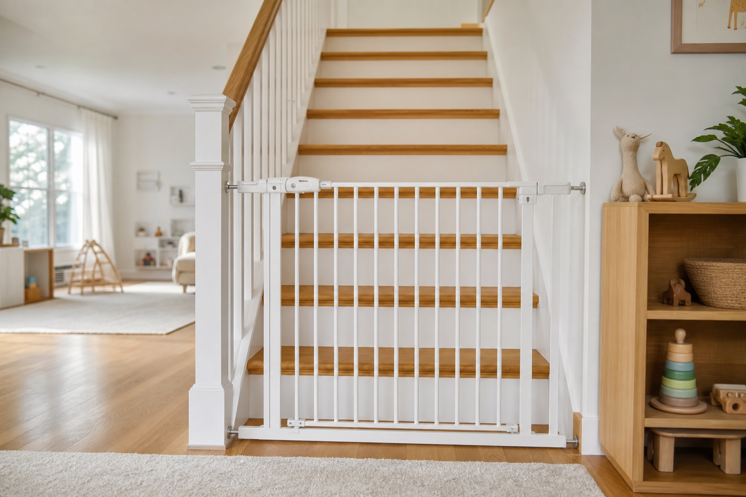 Les barrières de Sécurité bébé se choisissent selon la maison