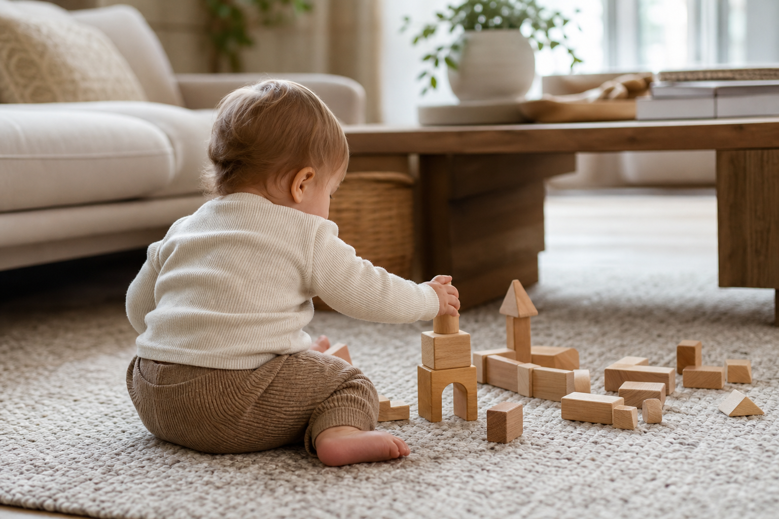 Votre bébé à 15 mois affirme son rythme au quotidien