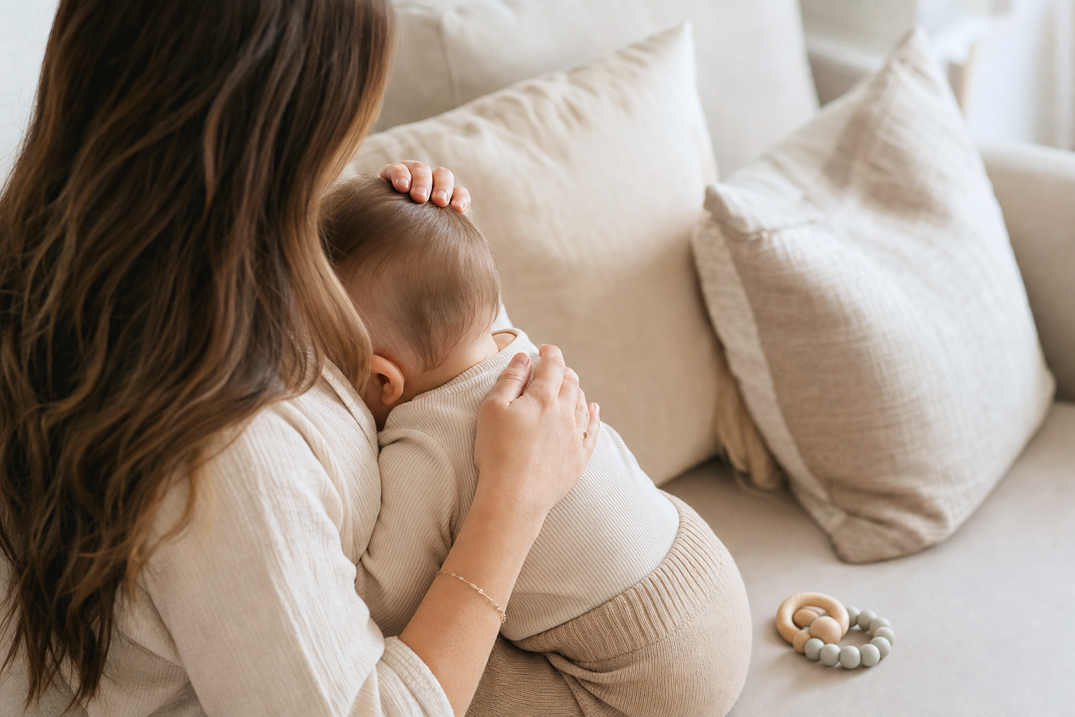 Bébé a une dent qui pousse : quels gestes l’aident ?