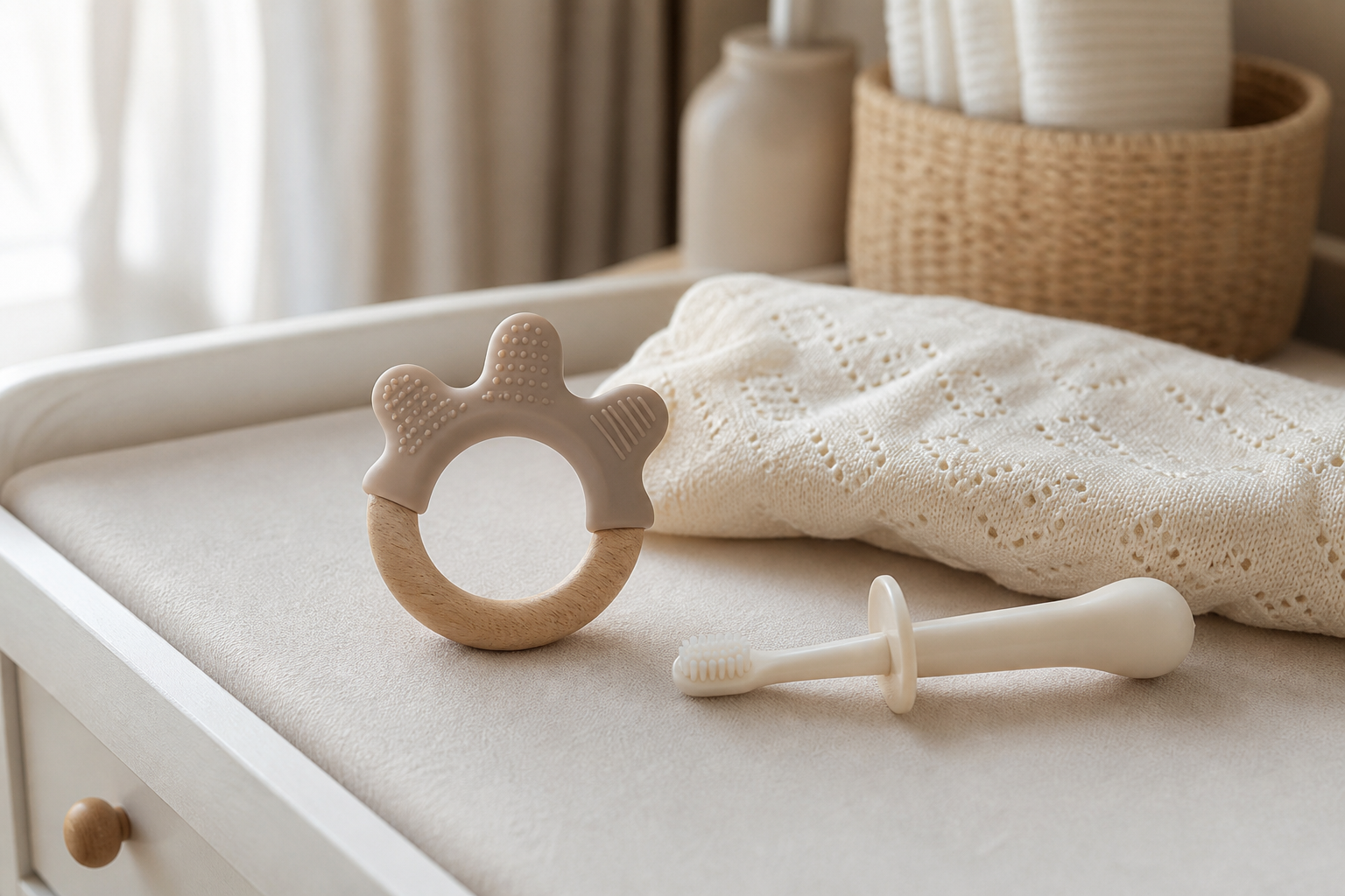 Bébé a une dent qui pousse : signes et gestes utiles