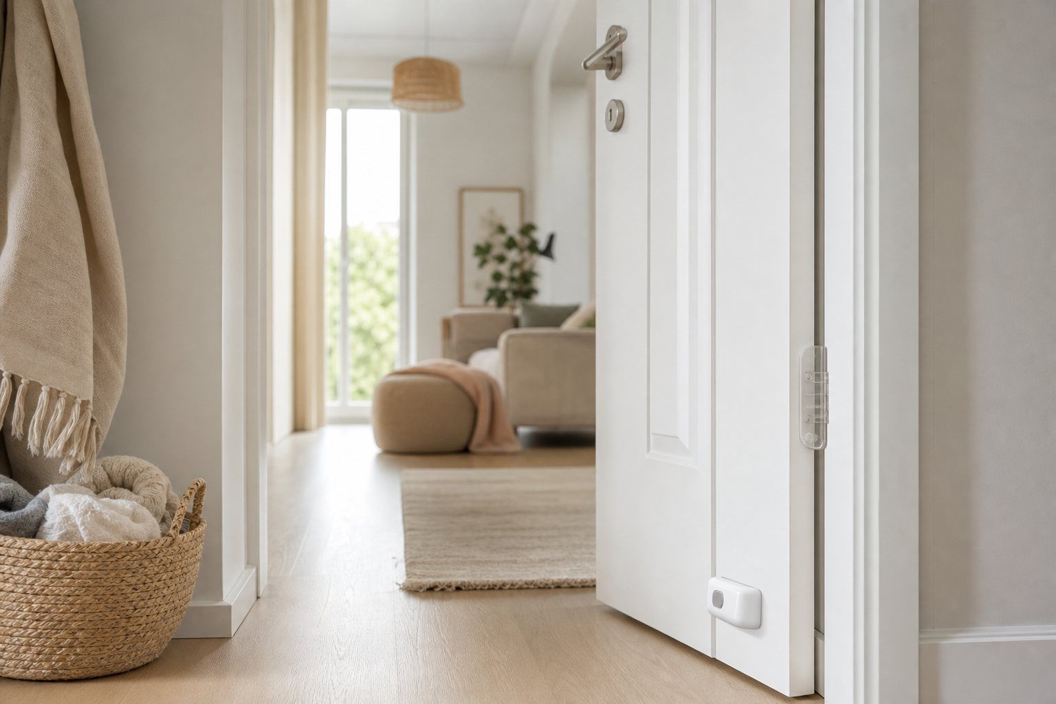 Bloquer les portes pour bébé rend la maison plus sûre