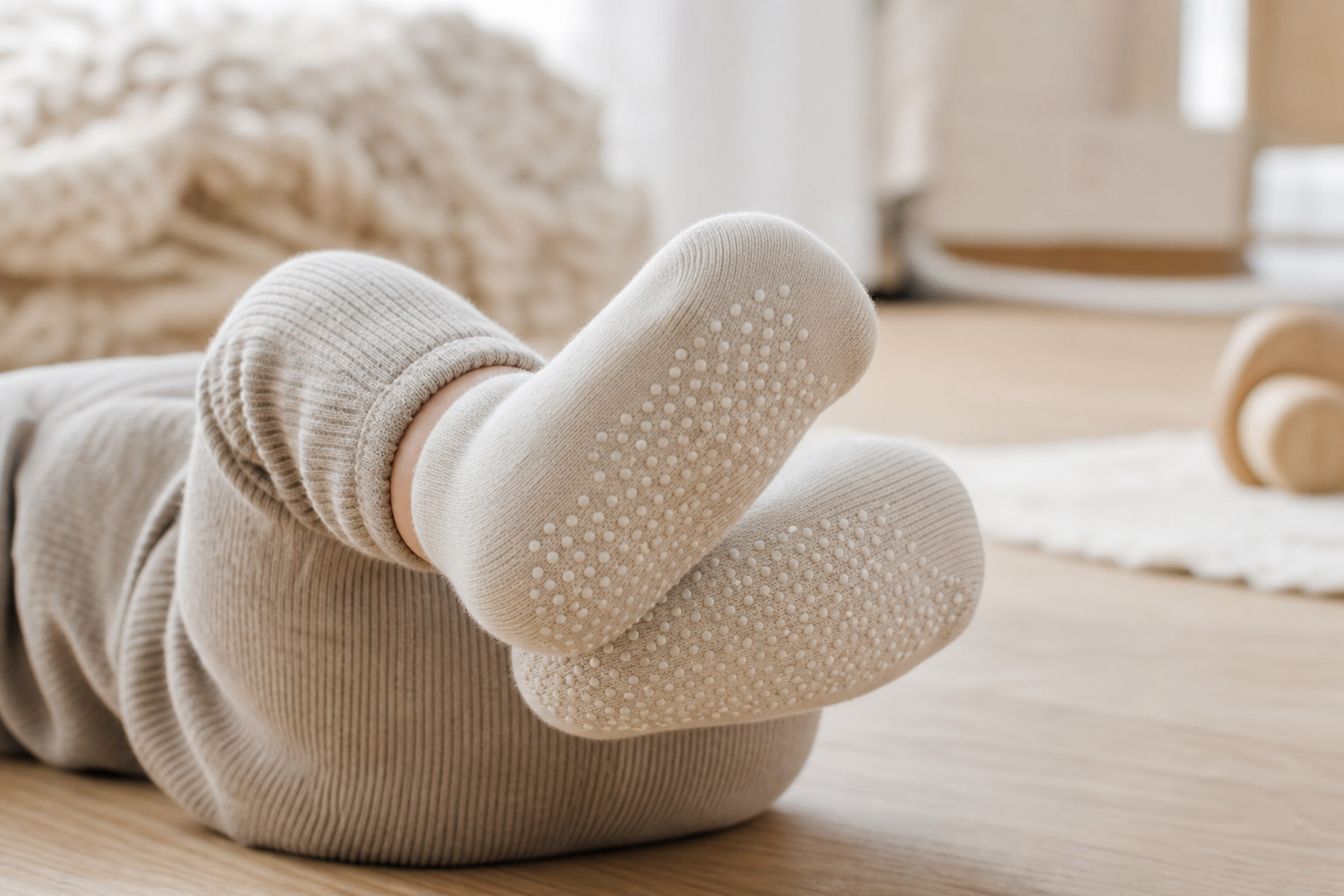 La chaussette bébé antidérapante aide-t-elle vraiment ?