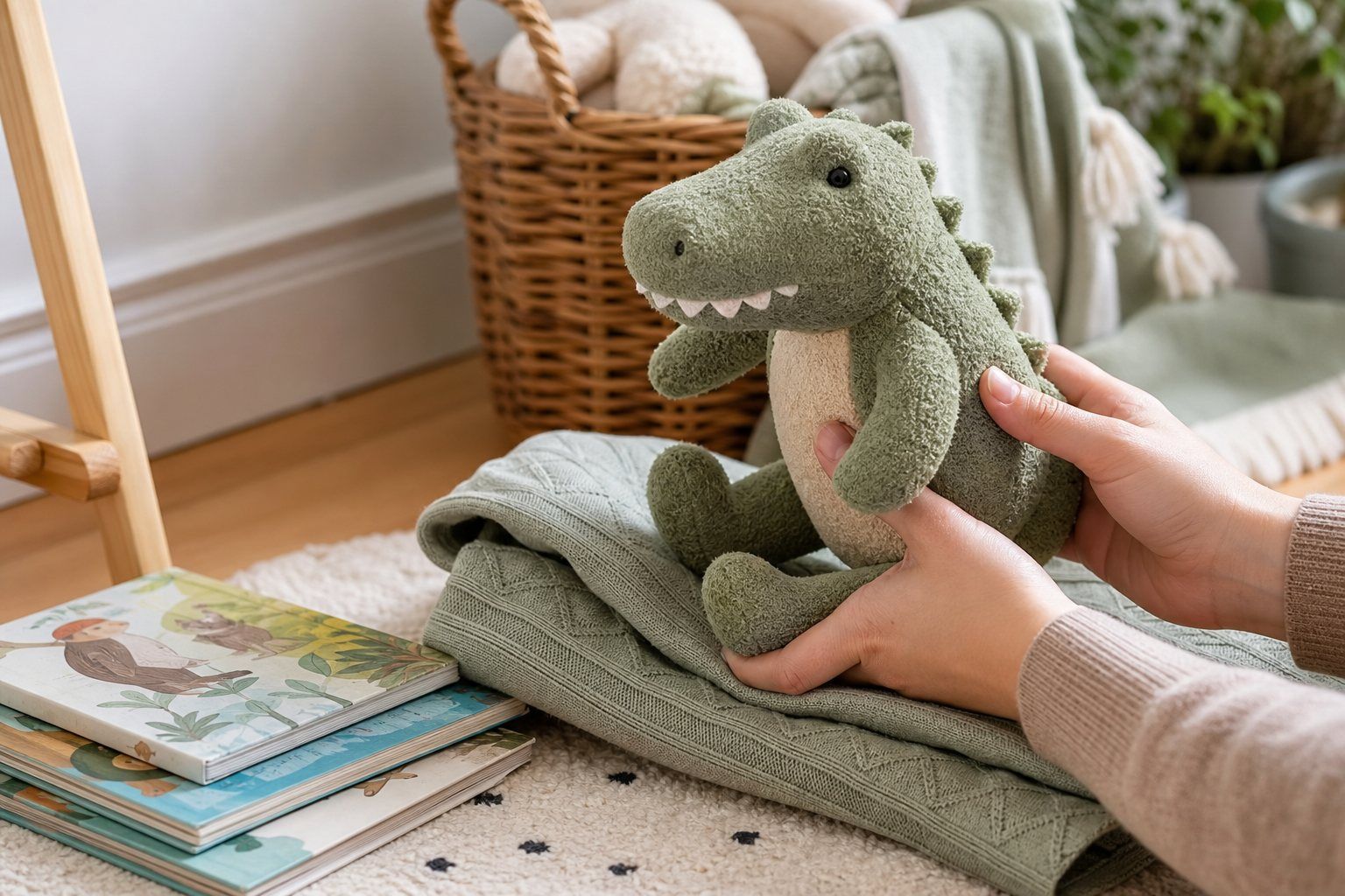 La comptine Bébé crocodile se chante avec douceur