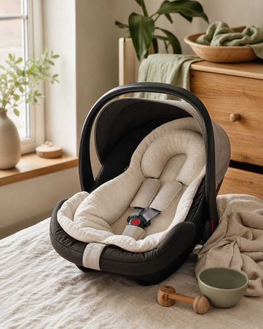 Le cosy Bébé accompagne les premiers trajets en sécurité