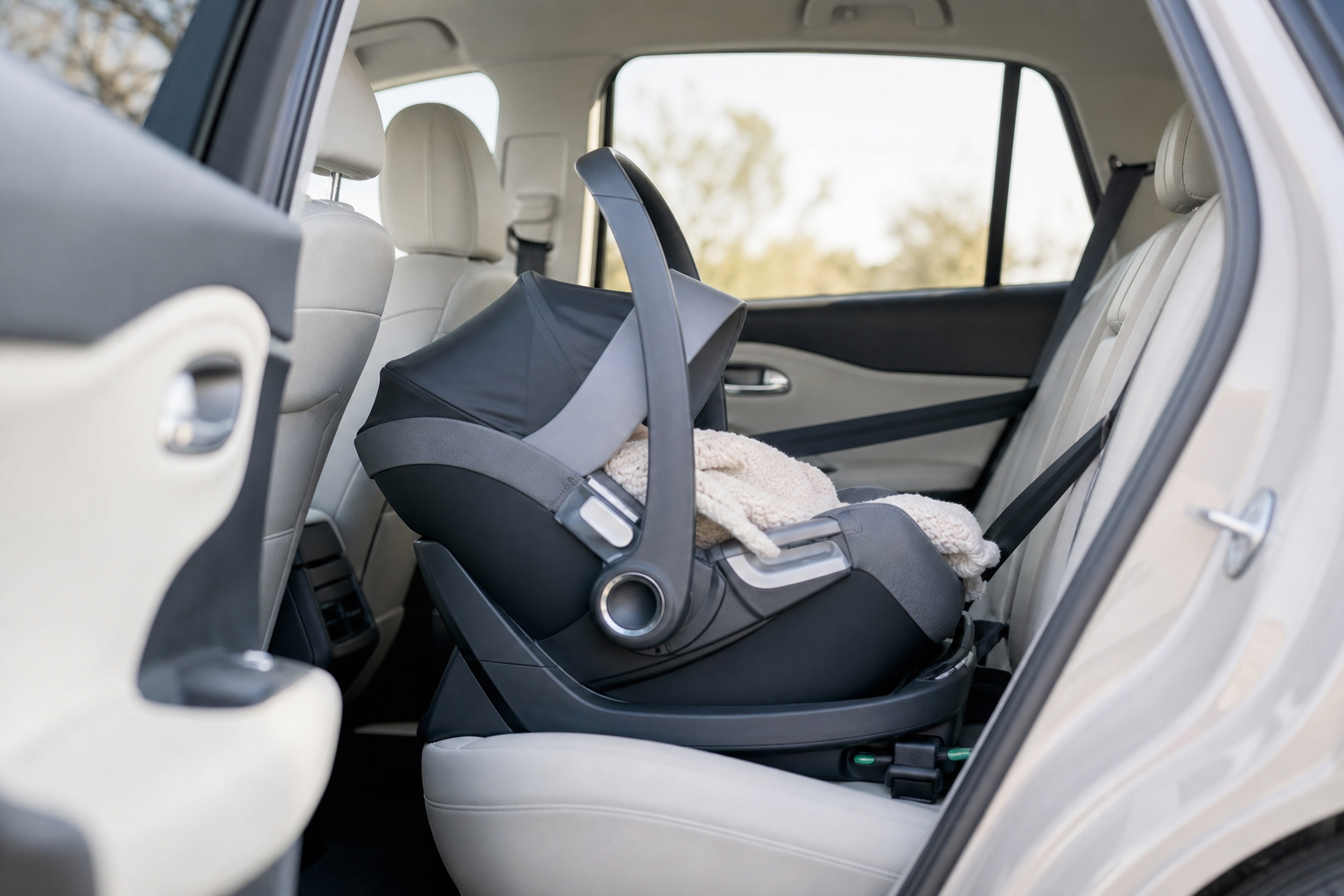 Le cosy Bébé accompagne les premiers trajets en sécurité