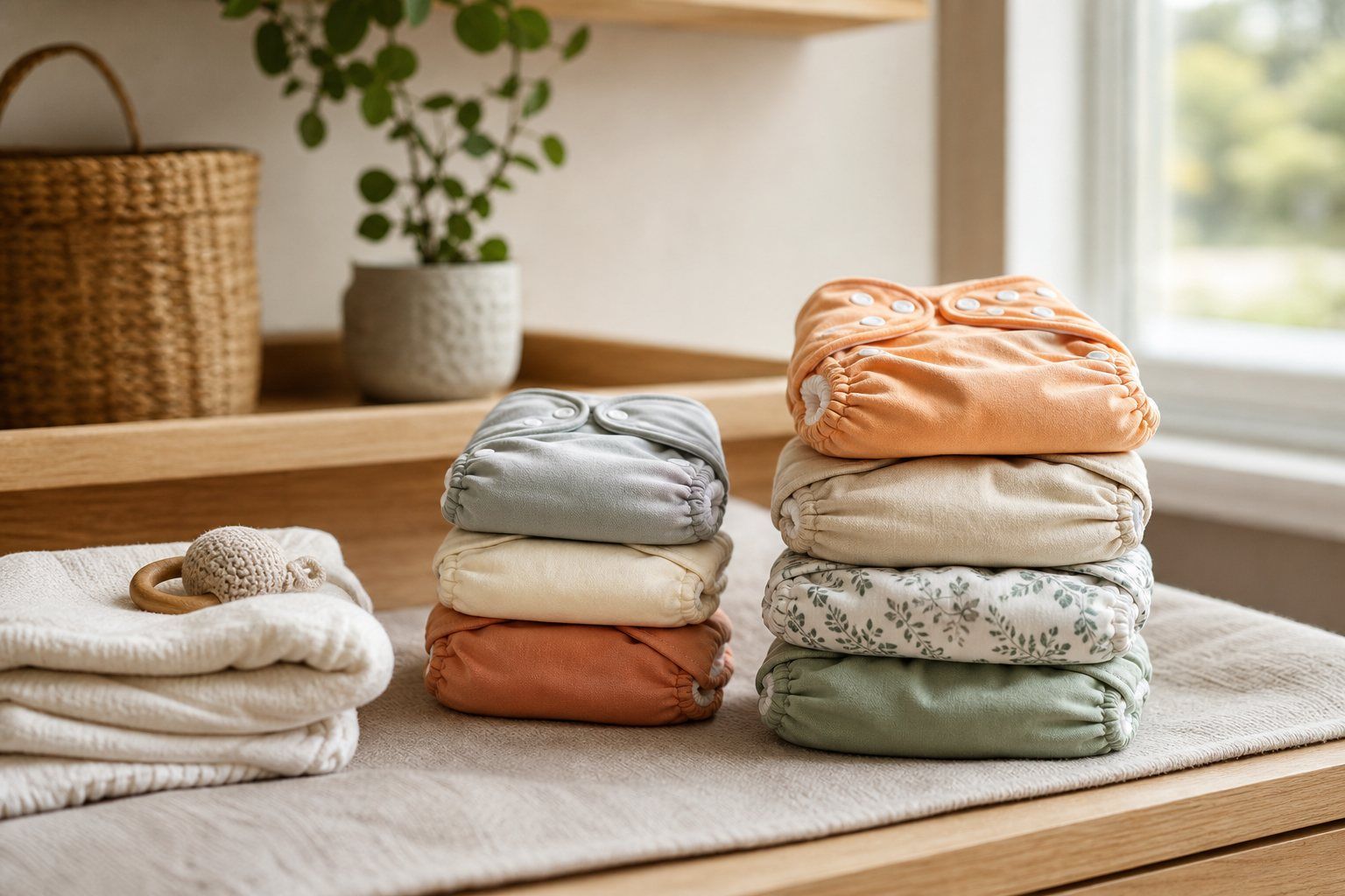 La couche bébé lavable s’adapte aussi aux parents débordés