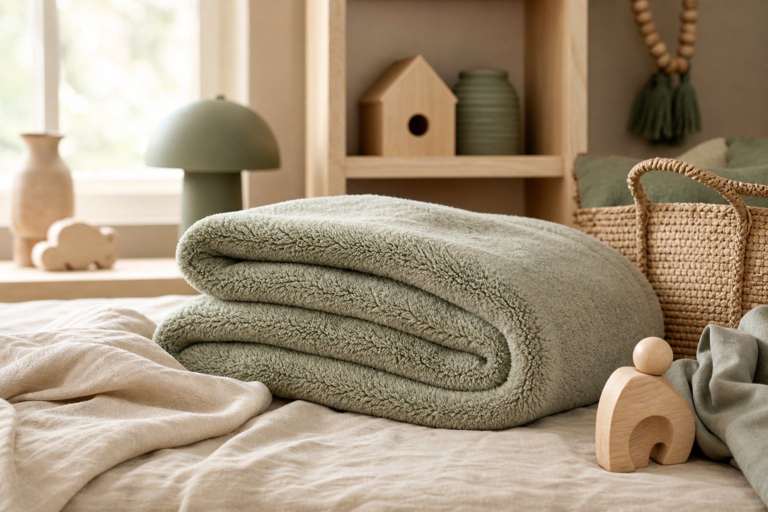 La couverture en Polaire pour Bébé : chaleur, taille et usages