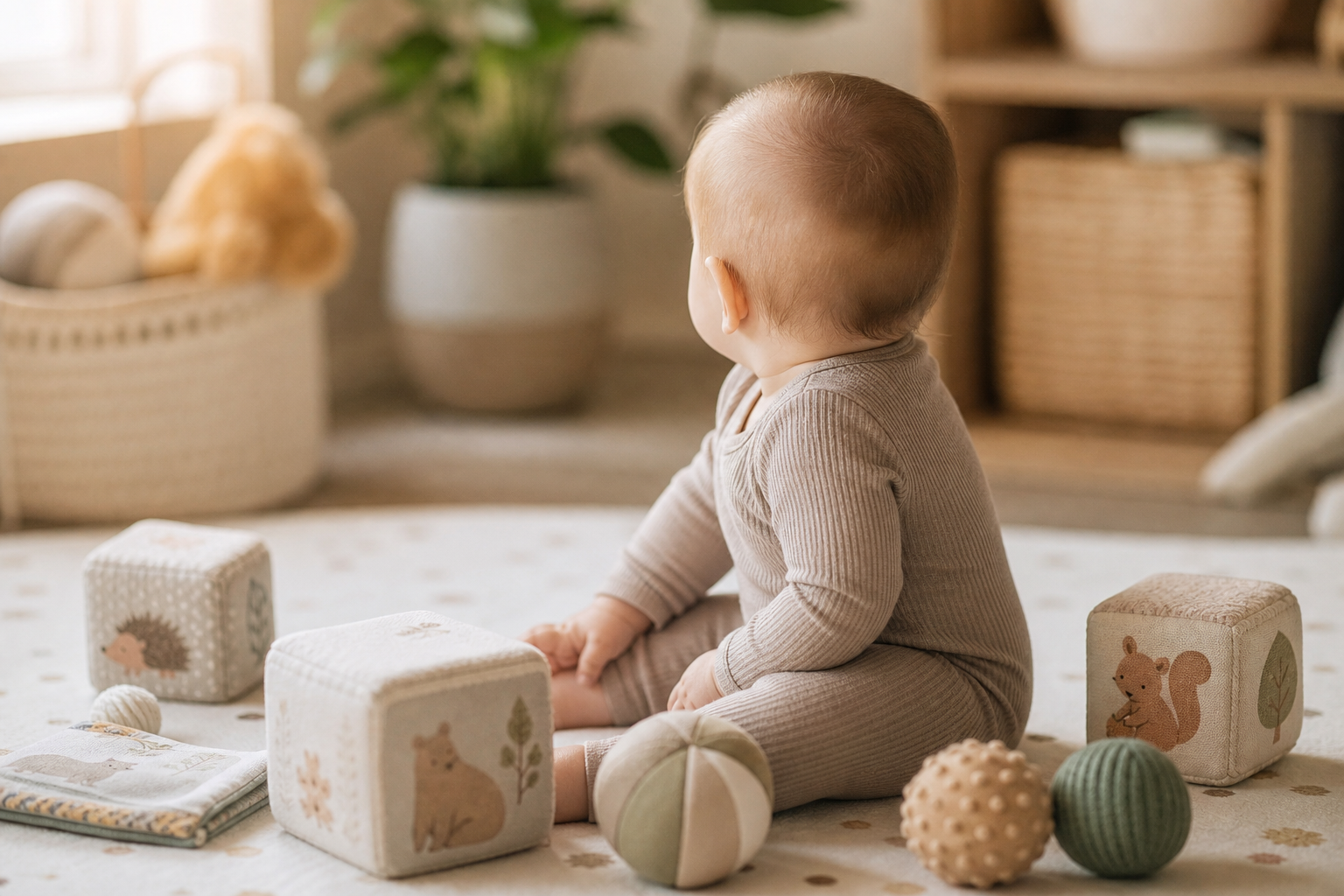 Quels jeux pour bébé de 6 mois choisir au quotidien ?