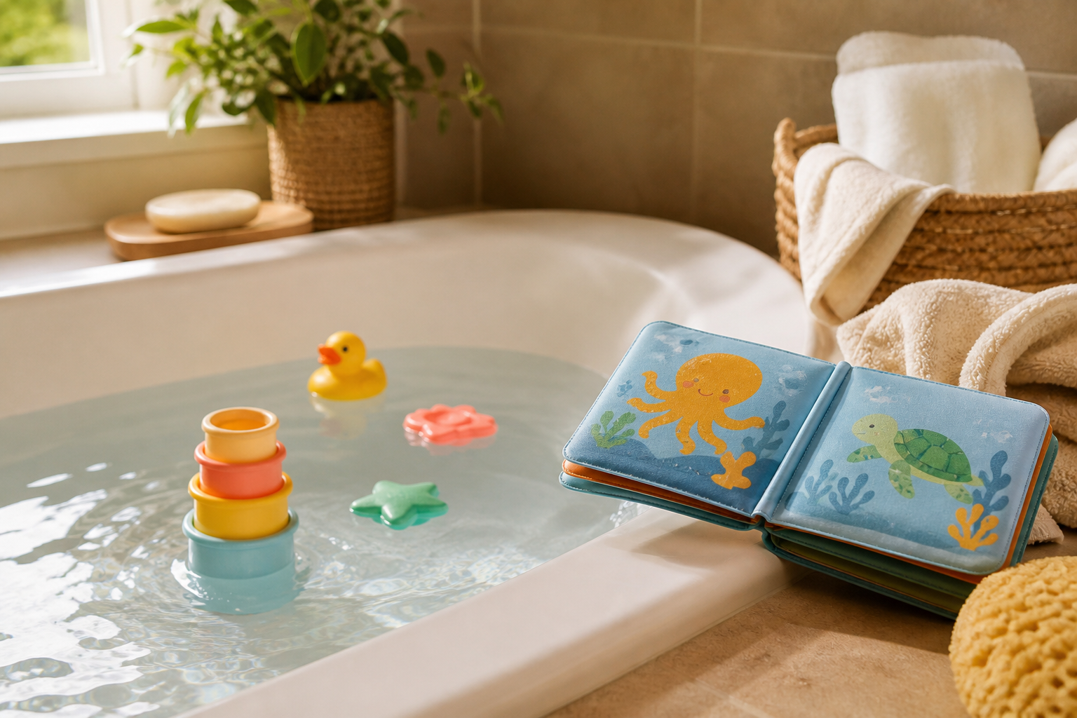 Quel jouet de bain choisir pour un bébé de 1 an ?