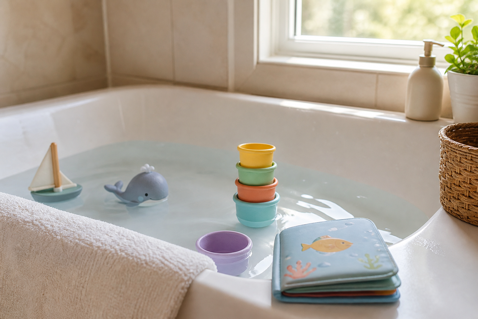 Le jouet de Bain Bébé : âge, sécurité et entretien