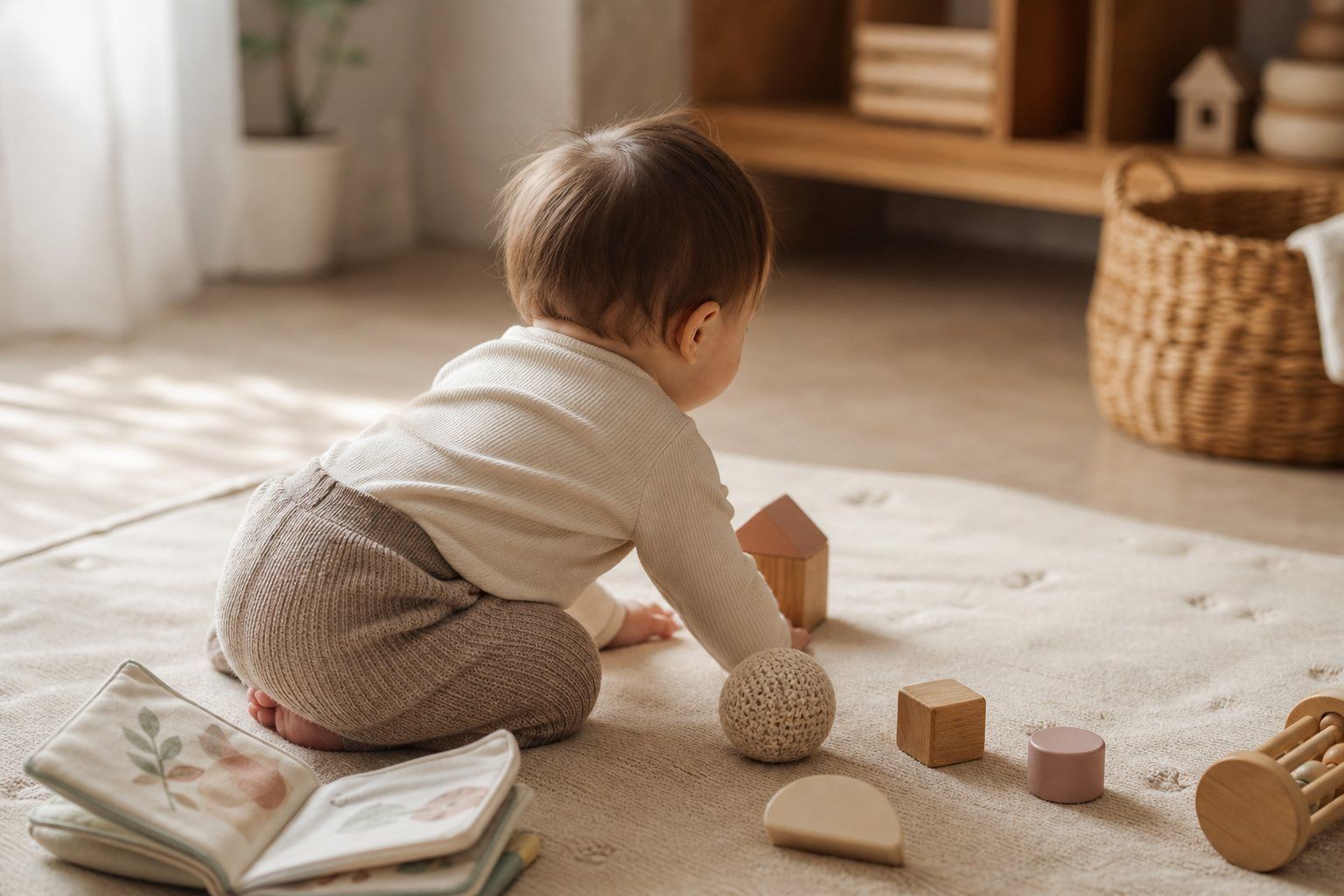 Les jouets pour bébé de 9 mois