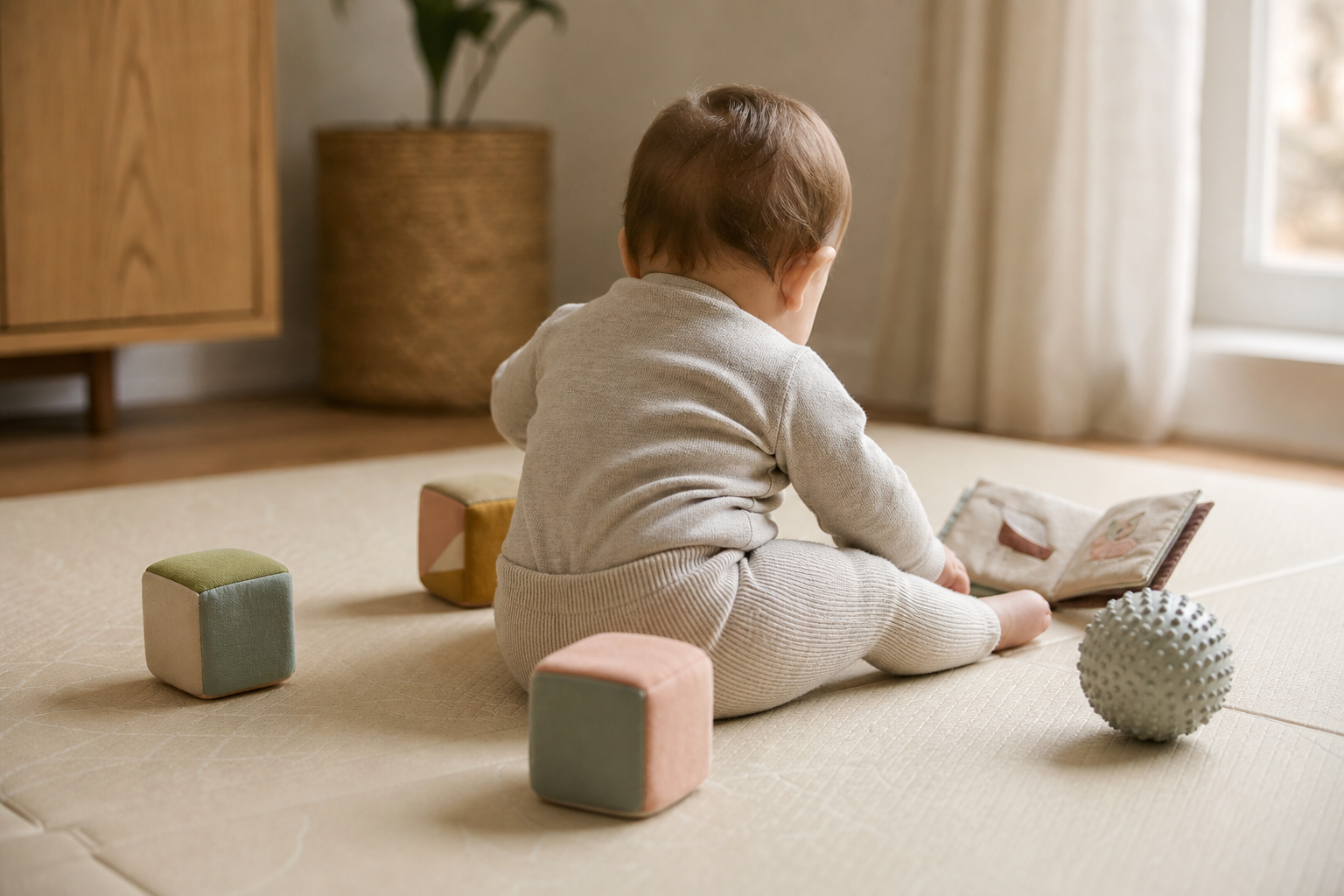 Les jouets pour bébé de 6 mois : choix utiles et sûrs
