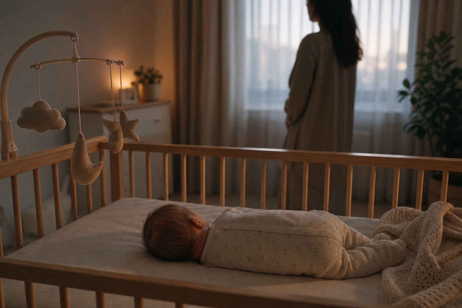 Faut-il laisser pleurer bébé quand vient le coucher ?