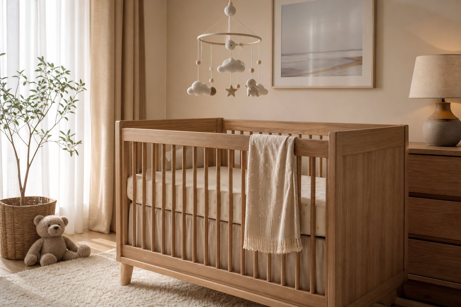 Un mobile pour lit Bébé se choisit selon l’âge et le lit
