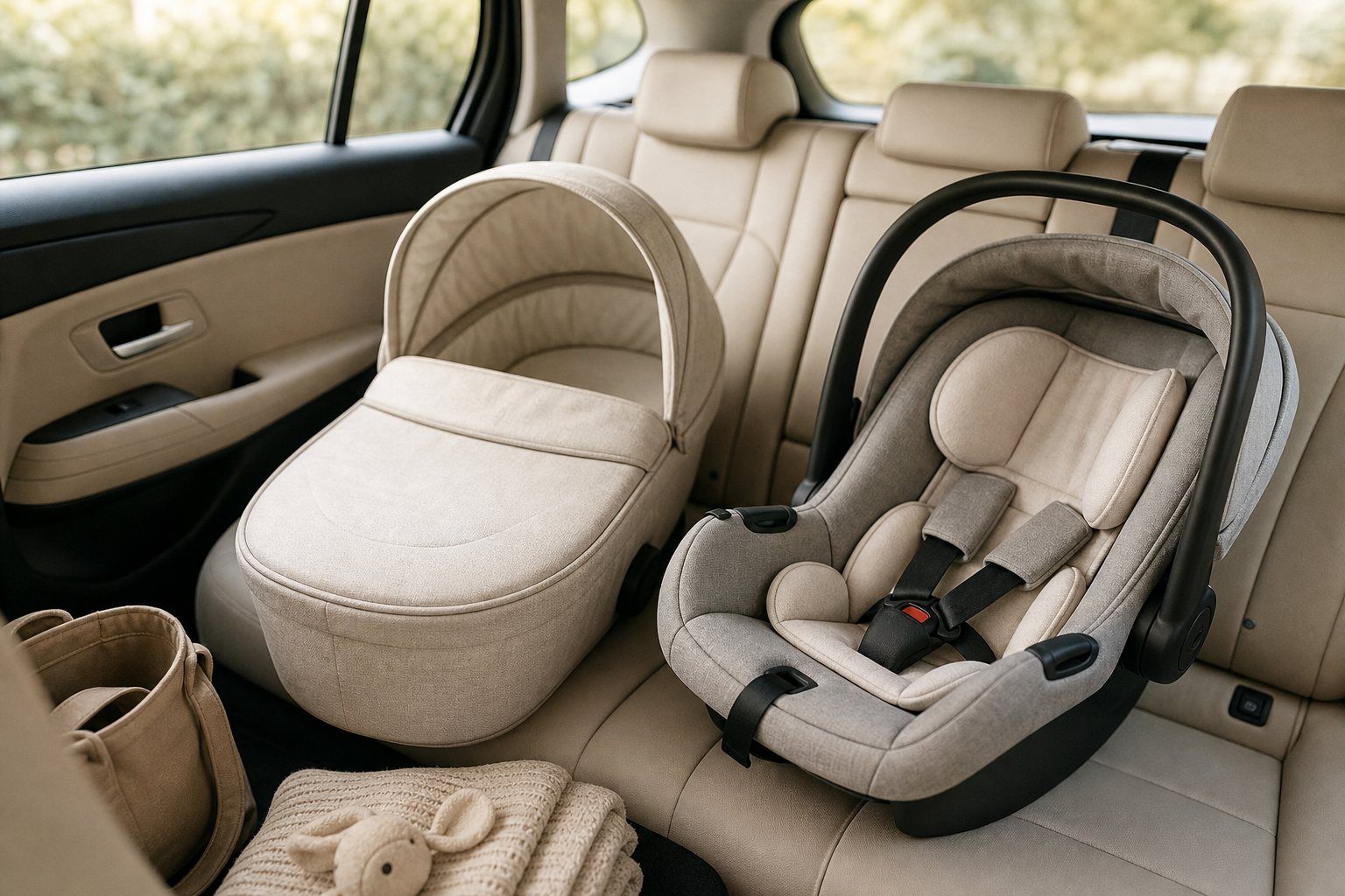 La nacelle bébé en voiture est-elle interdite ?