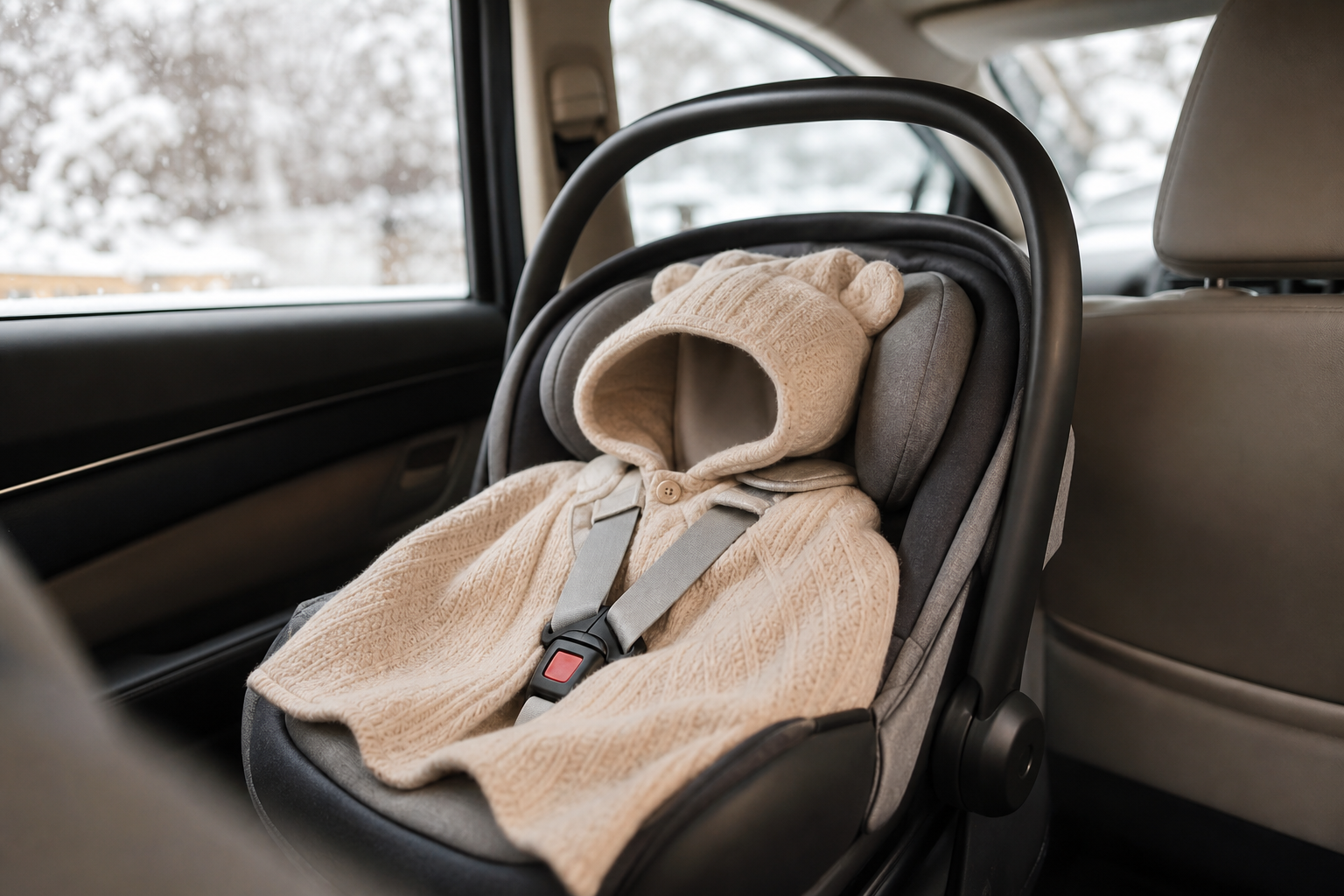 Le poncho bébé Voiture : sécurité, chaleur et prix