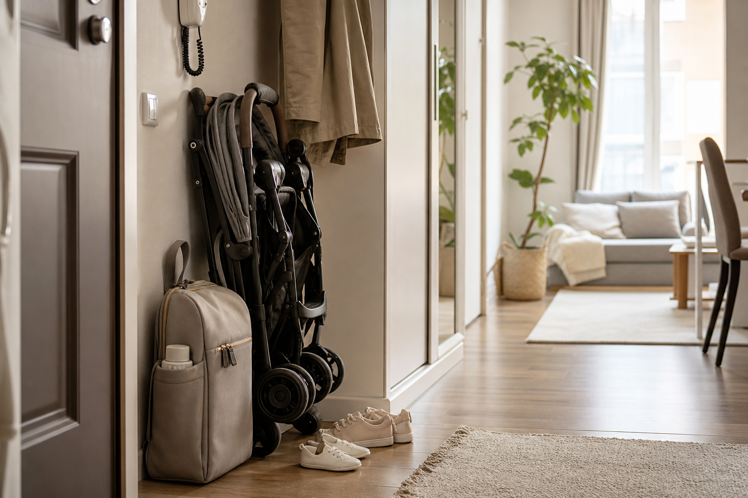 La poussette Canne Compacte : légère, pliable et pratique