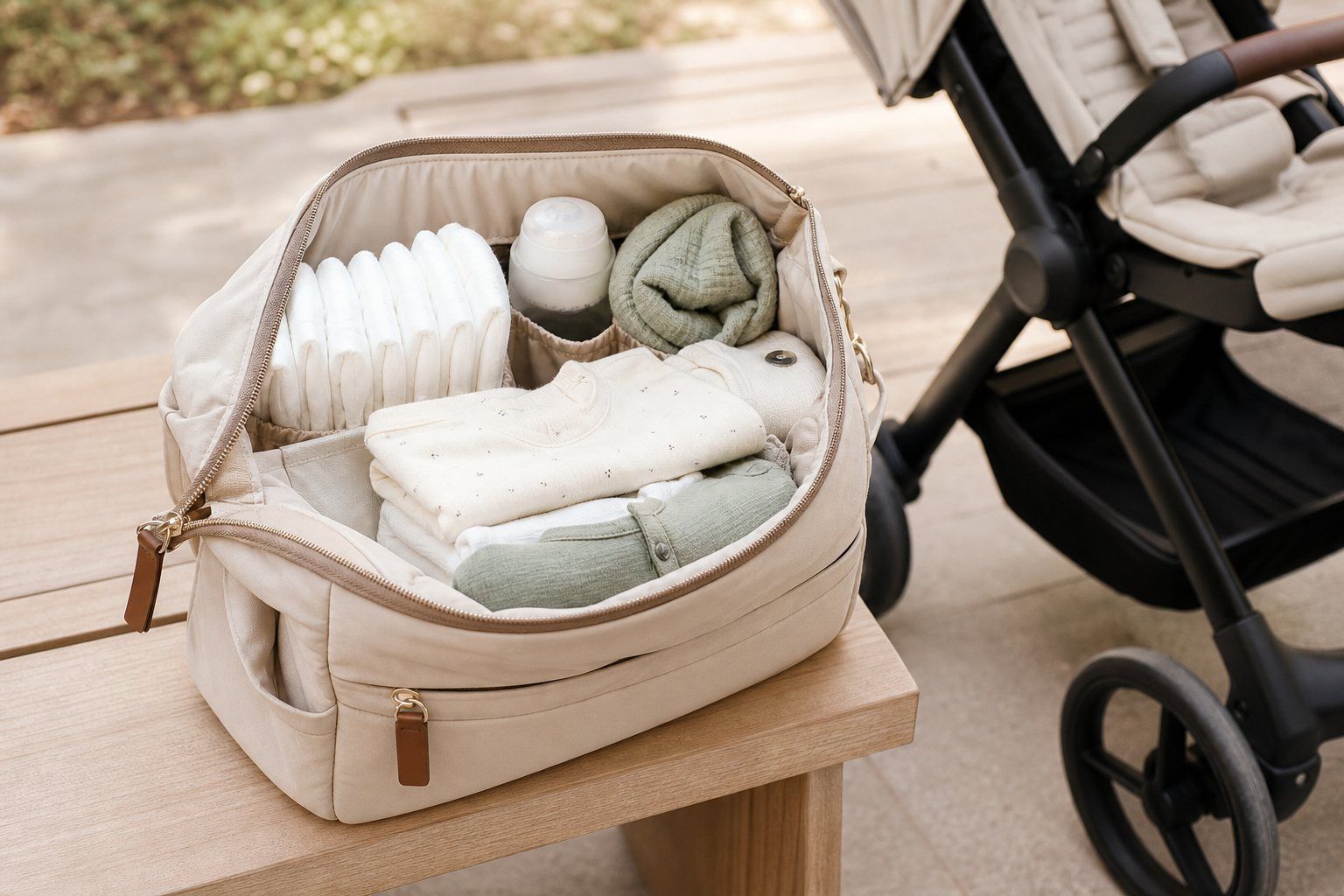 Un sac à langer bébé bien choisi simplifie les sorties