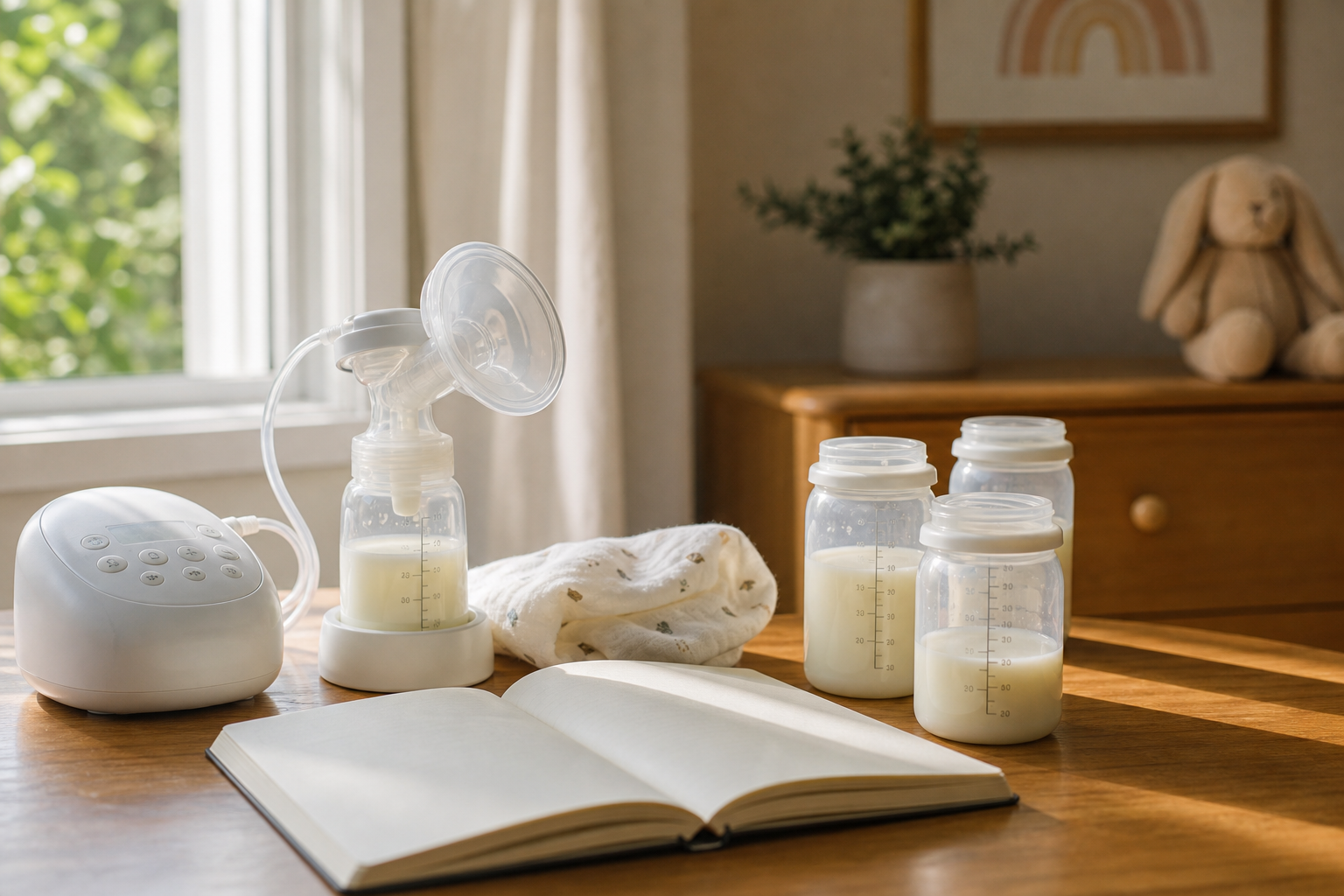 Le tire-lait : combien de temps tirer, quand arrêter